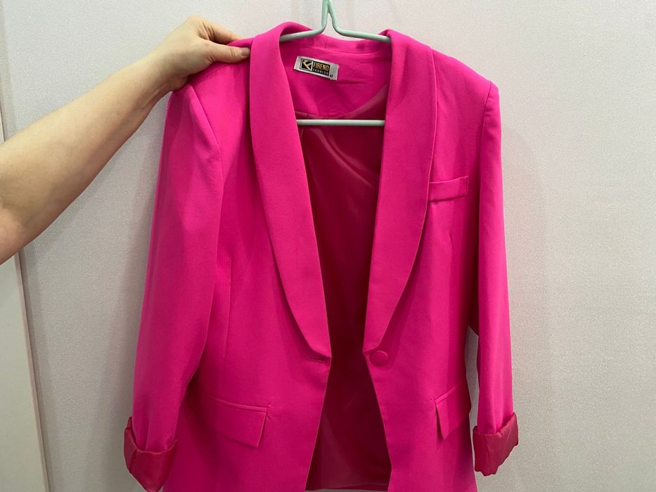 Женс.клечат педжак