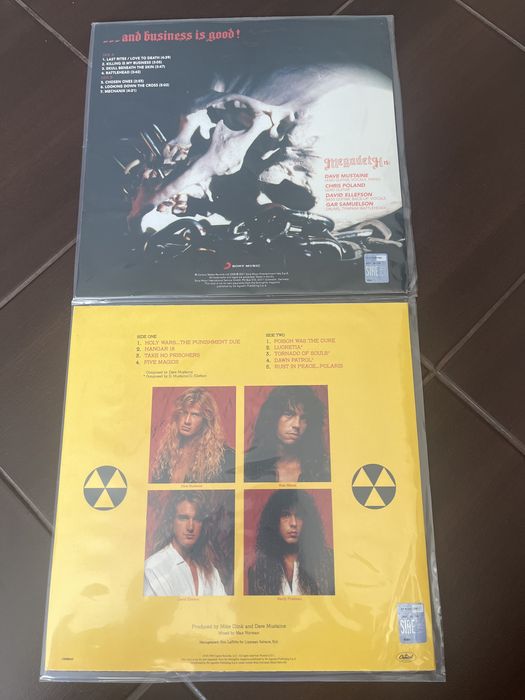 Megadeth vinil 2 albume