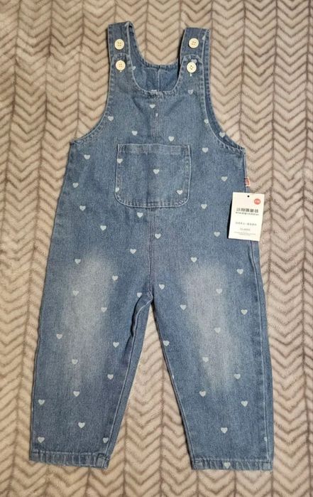 Комбинезон джинсовый для девочки