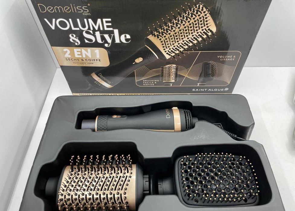 Perie de par pt volum cu aer cald Demeliss