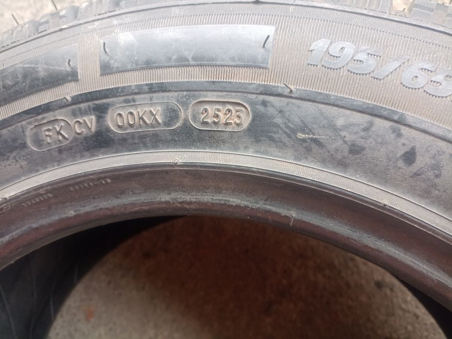 4 anvelope de iarna NOI Michelin 195/65 R16C dot 2523