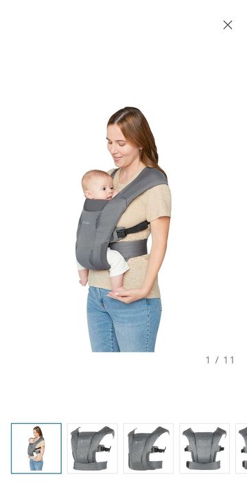 Ergobaby ергономична раница air soft mesh