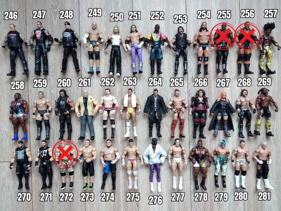 Екшън Фигурки WWE Кеч Pro-Wrestling Action Figures Ambrose Hogan Cena