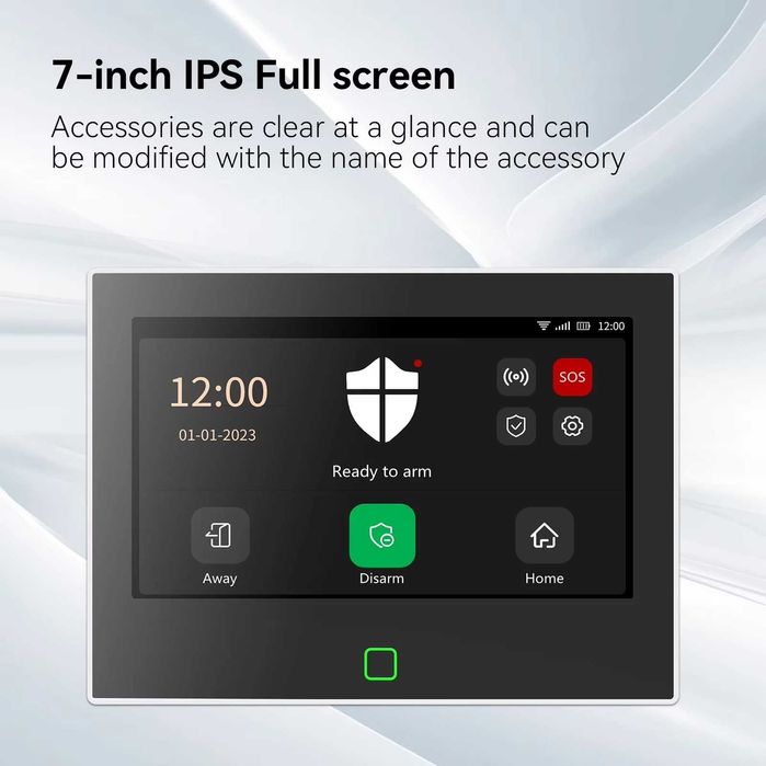 Алармена система CPVAN CP10 Pro LoRa 4G WiFi Tuya 5000mAh + подарък