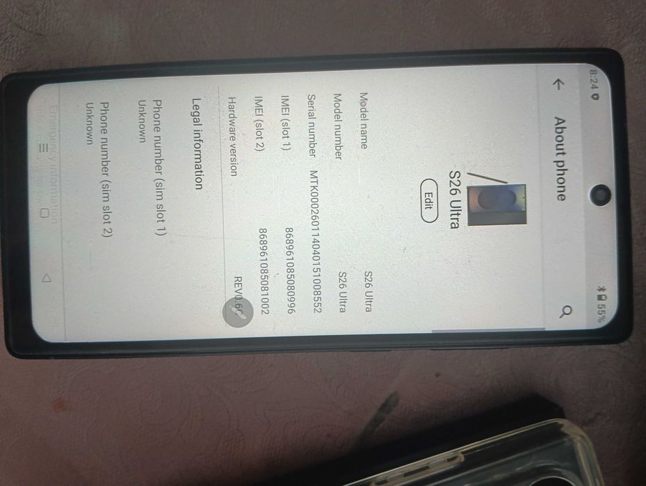 VIQEE S26 Ultra 12GB / 512GB, 6.8", 5G, Dual SIM
