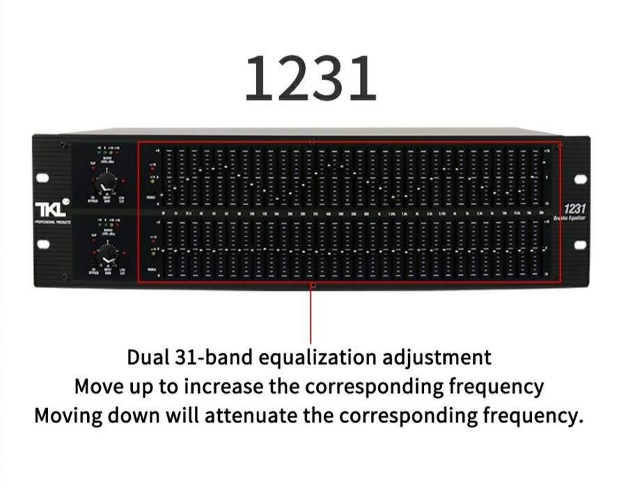 Продам новый профессиональный эквалайзер