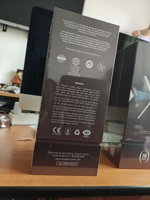 Perfectio X Dispozitiv profesional medical de ingrijirea faciala/corporala,alinarea durerilor de spasm, artrita, musculare,in garantie,sigilat
