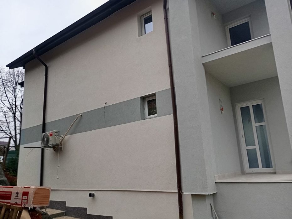 Aplicare tencuiala decorativa, adeziv, plasa, termoizolații, fațade