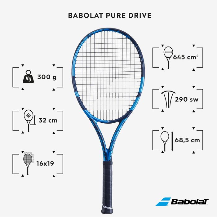 Rachetă Tenis Babolat Pure Drive 300g - (SecondHand) Decathlon