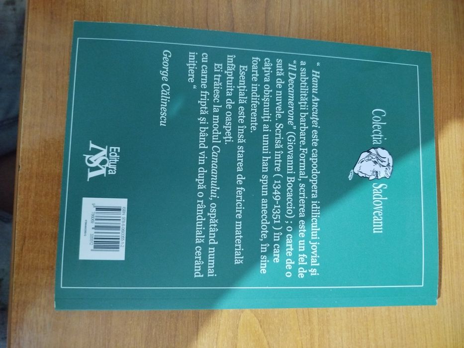 Vând Cartea Hanul Ancuței de Mihail Sadoveanu