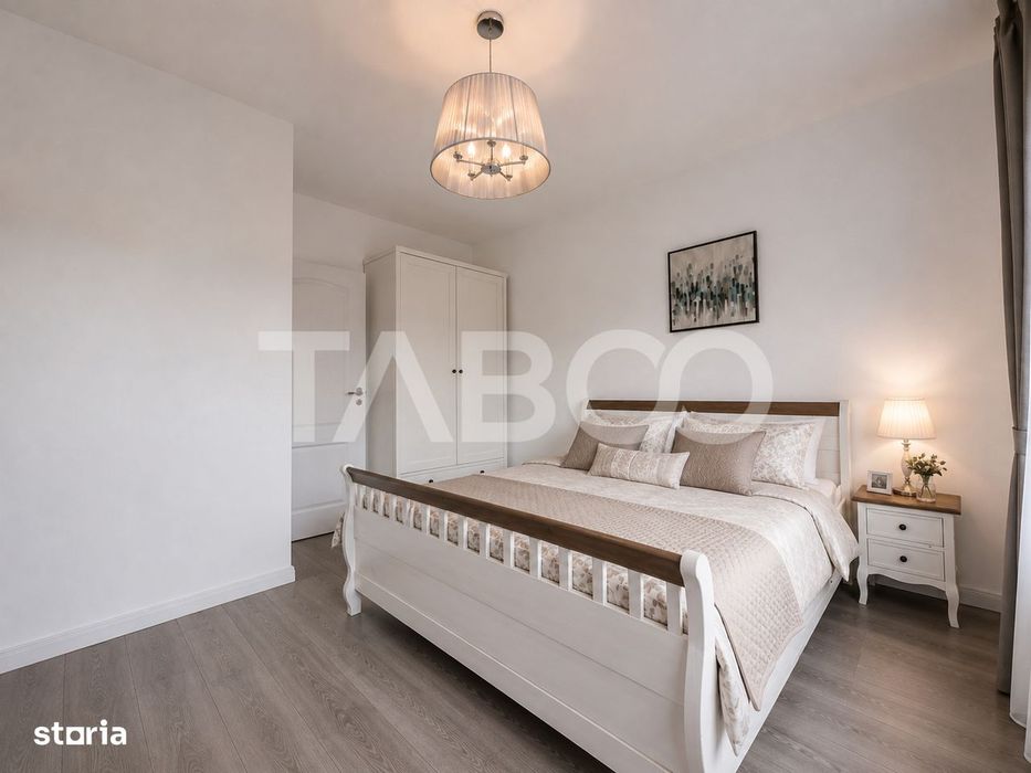 Casa spatioasa de inchiriat 5 camere 2 bai 2 locuri parcare Selimbar