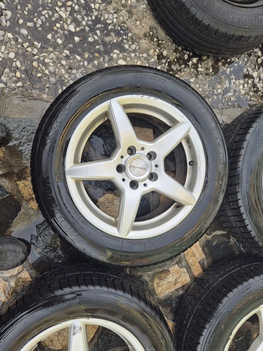 4бр алуминиеви джанти за фолксваген шаран сеат алхамбра 2012г/ 7ж Х16/