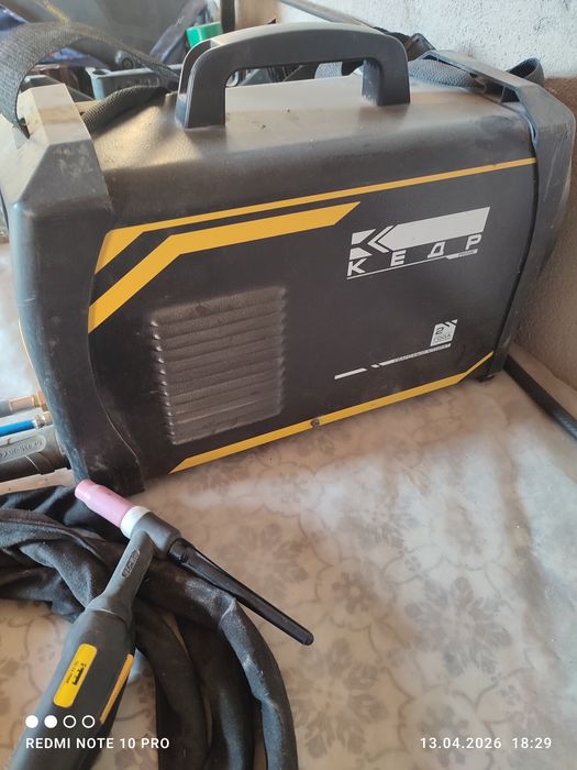 Аргон сварка апарат кедр tig-200p AC DC.