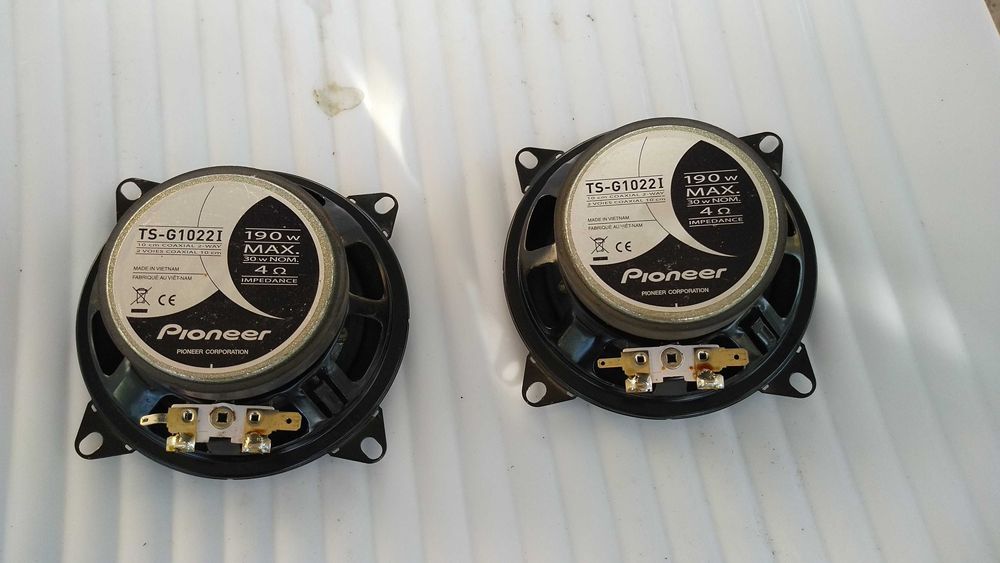 Говорители за кола Pioneer TS-G1022i, 10 см, Двулентови, 30 W