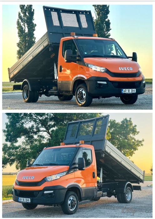 Iveco Daily 35c18 2018 Basculabil pe cutie 3.0Diesel