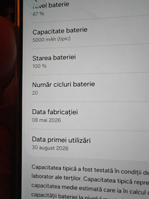 Samsung A57 garanție 2 ani impecabil