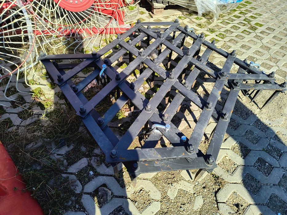 Grapa cu colti cu sistem de prindere dupa disc