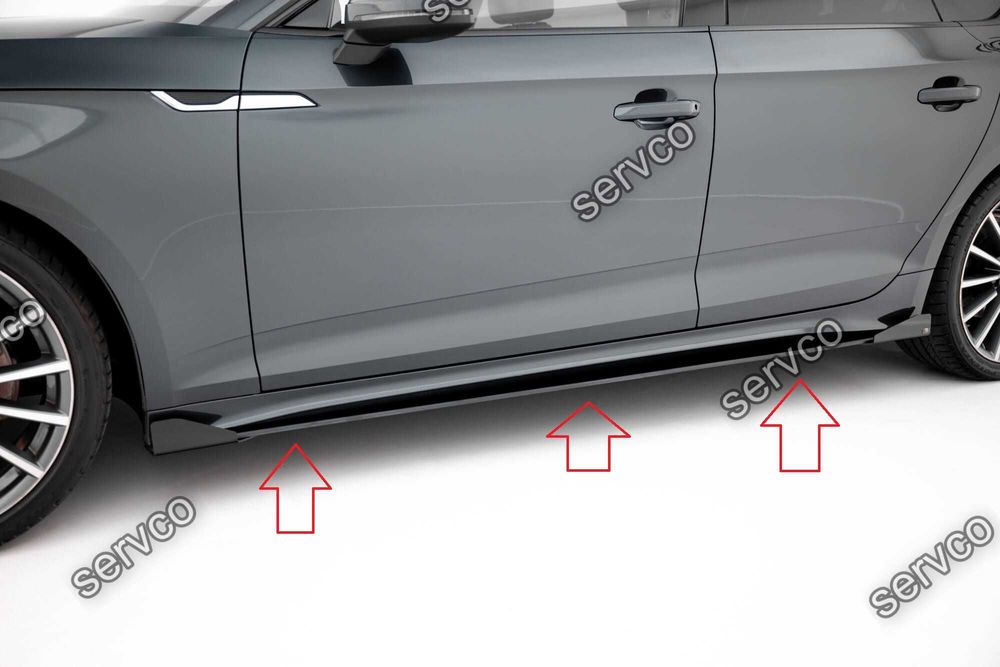 Praguri si flapsuri Audi A5 Sportback F5 Facelift 2019-2024 v3 - Maxton Design