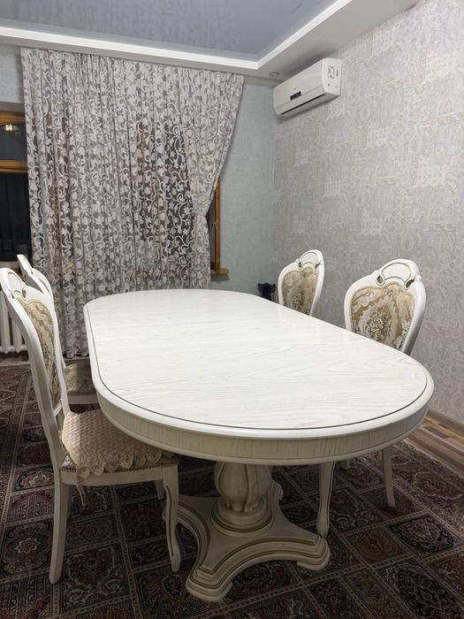 Стол со стульями(10 шт.)