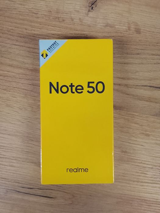 Realme Note 50 128gb midnight black, liber in orice retea, nou