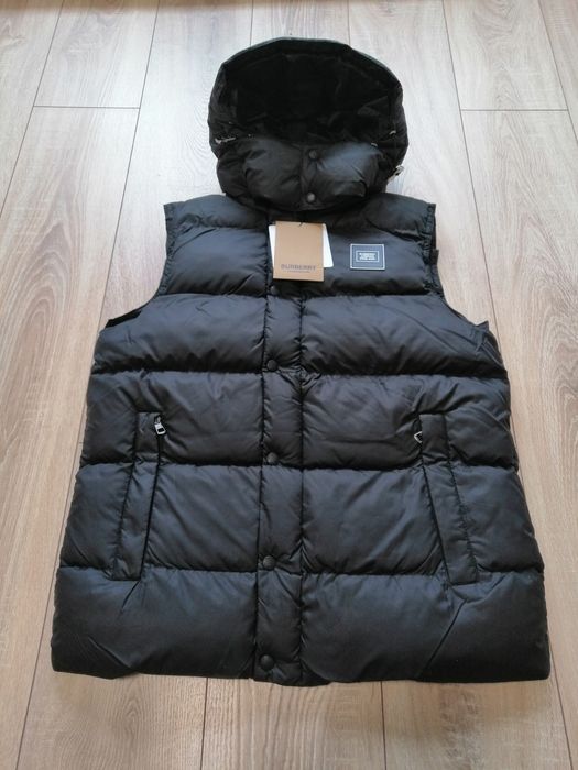 Burberry мъжки елек в черен цвят L XL 3 XL