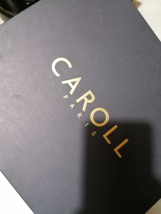 Ghete negre pt. femei Caroll Paris, M38,din piele,noi transport inclus