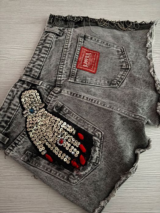 Дамско къси дънкови Djofra