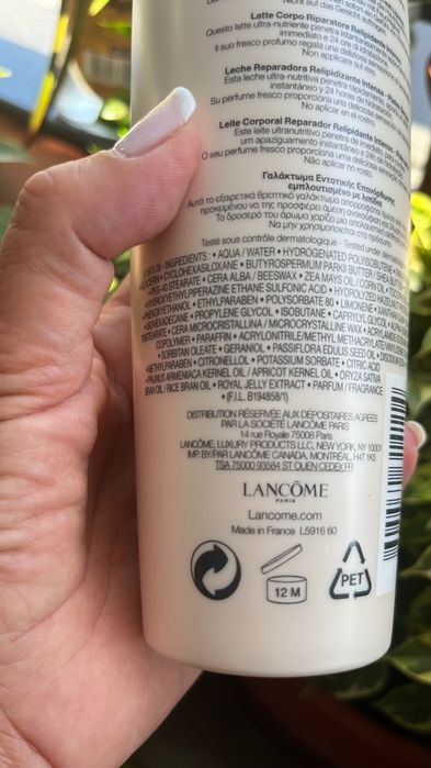 Нов. Лосион за тяло 
Lancome Nutrix Royal Body, 400 мл.