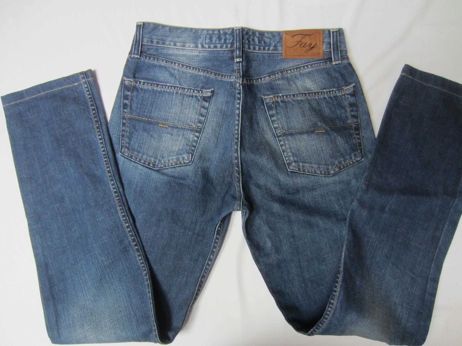 Blugi Fay, W33 L34,Talie=80cm,Lung=107cm, drepti,stare f.buna