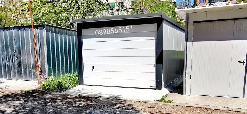 Преносим Гараж от термопанел, от сандвич панел, метален гараж