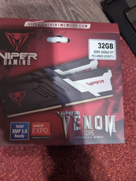 ОЗУ DDR5 32гб (16x2) Viper venom