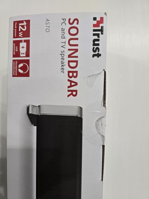 Soundbar Trust, nou in cutie