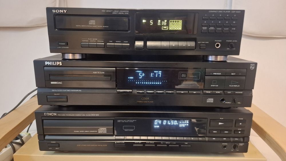 Cd  Player Sony  Philips Denon compact disc player