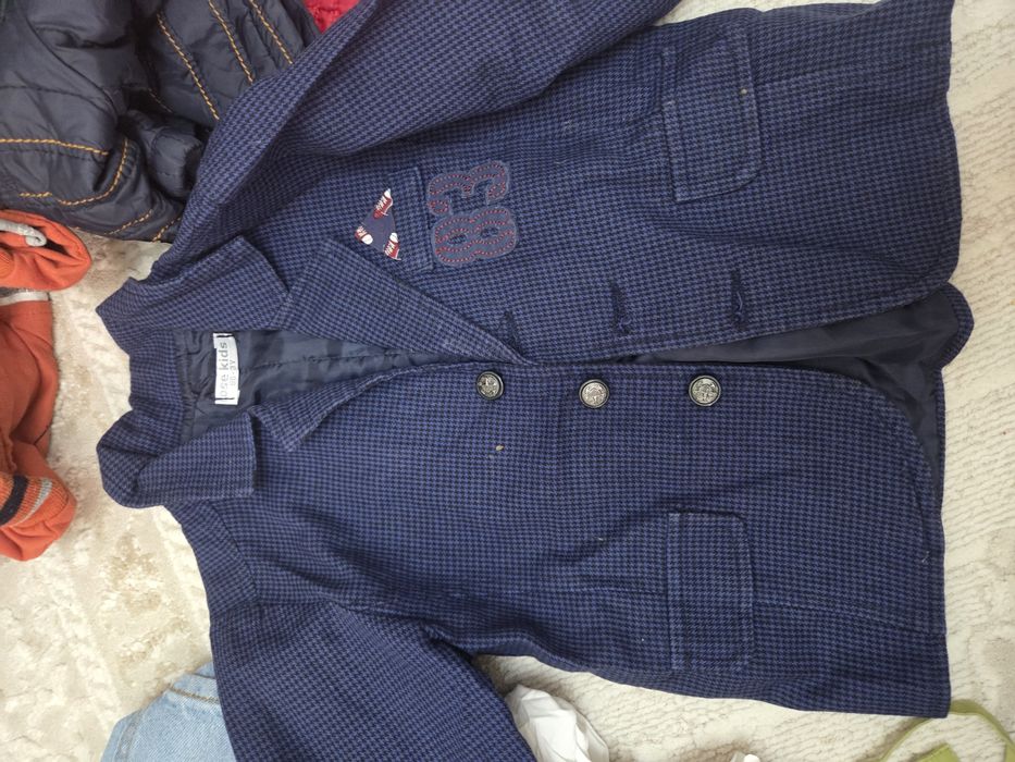 Осенний верхняя одежда для мальчика