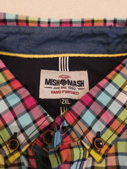Риза с къс ръкав  Mish Mash Jeans  - XXL