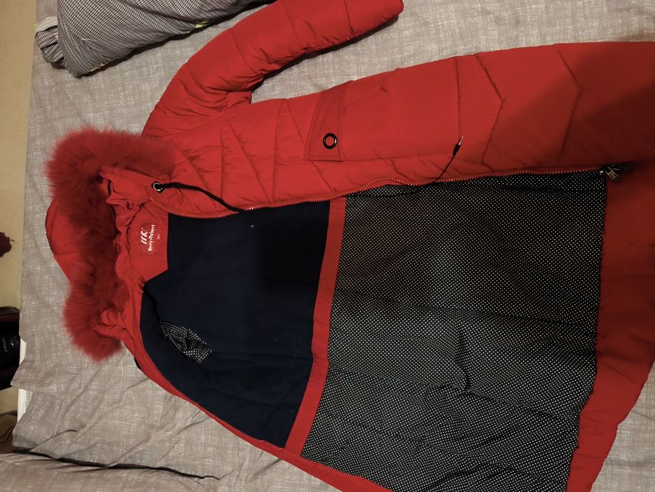 Зимнее пальто теплое