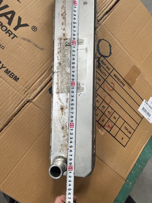 Топлообменник вода вода 52/12/6