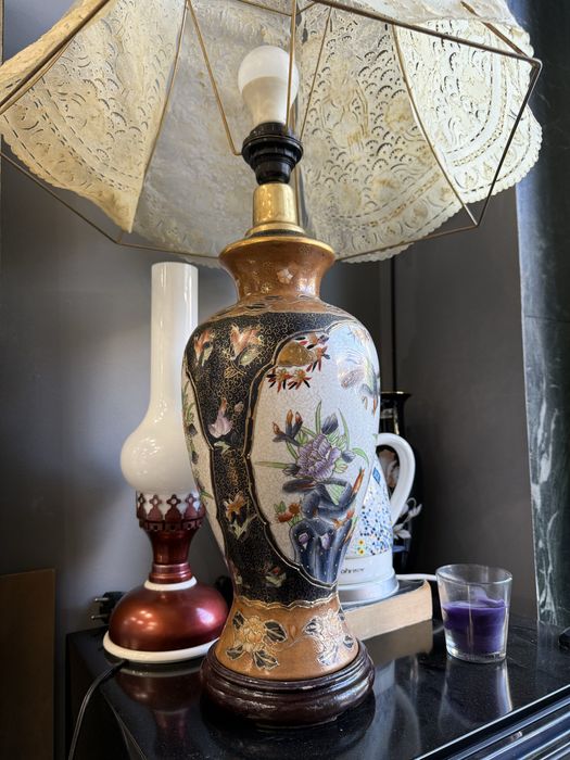 Ръчно рисувана Японска лампа