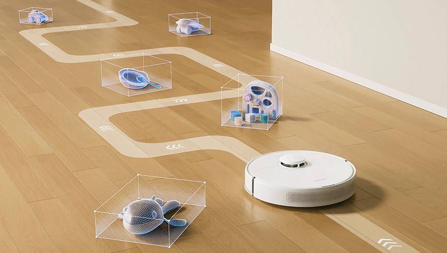 Робот-пылесос Dream F10 , белая. Для дома