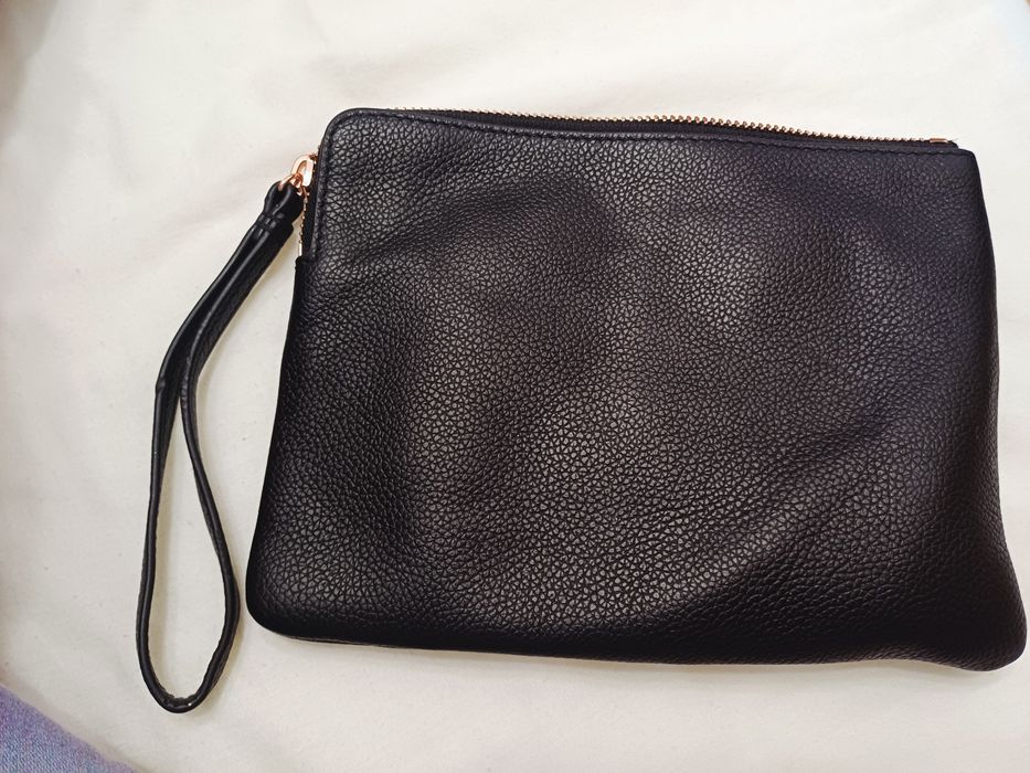 Малък клъч естествена кожа  Mimco нов