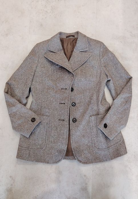 Дамско вълнено сако меланж