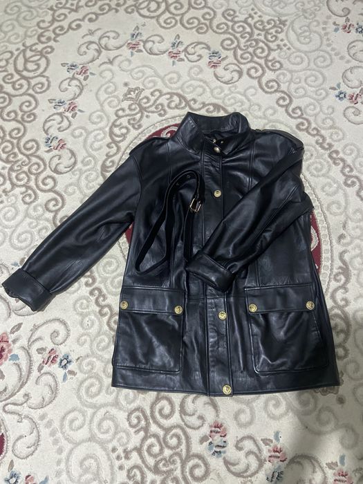 Куртка кожанная новая