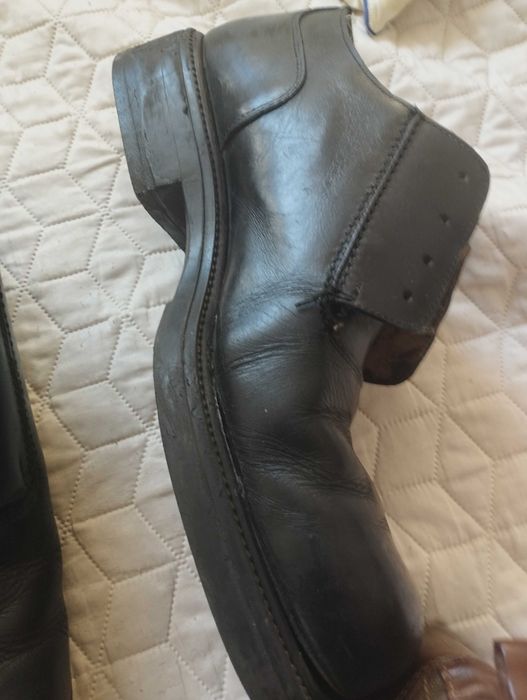 Мъжки обувки (естествена кожа) нови и обувани няколко пъти 45.46