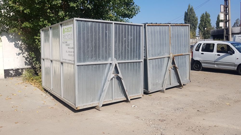 Container moloz moluz pământ gunoi deșeuri