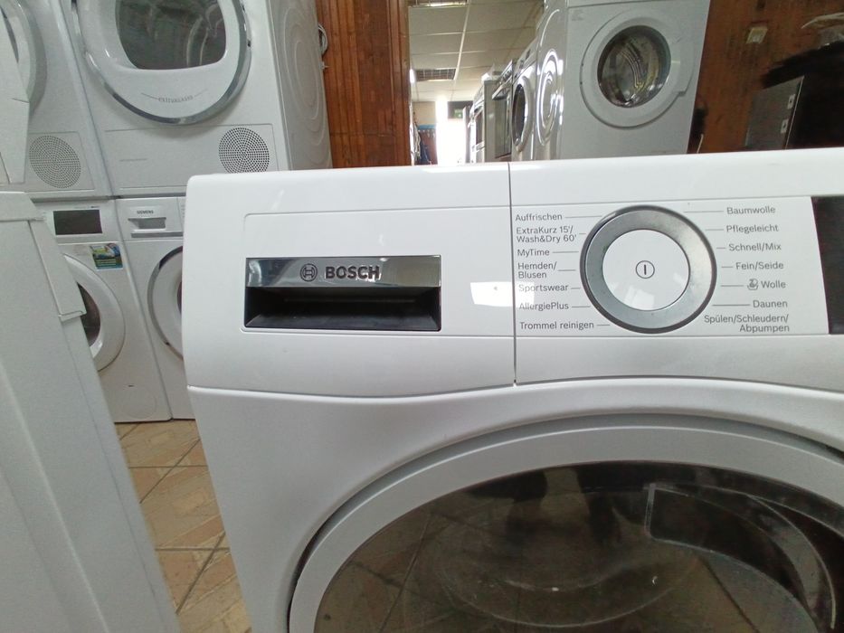 Пералня със сушилня Бош Bosch Serie 6 A+++ 10/6кг Wash end Dry  2 години Гаранция!