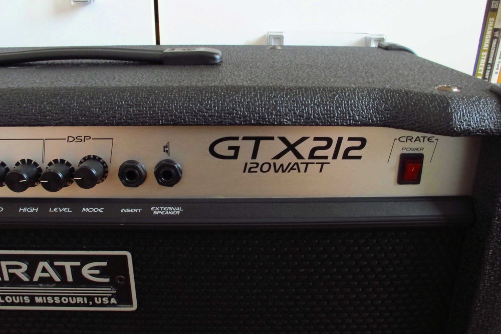 Crate GTX 212 – Мощно 120W американско китарно кубе