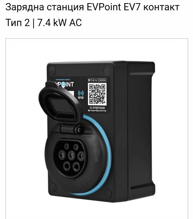 зарядна станция за Ел.мобил