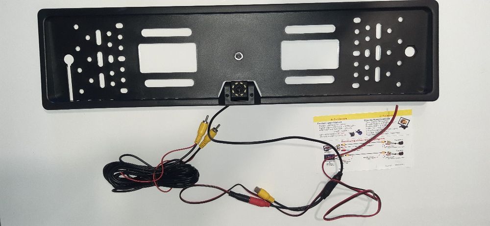 Рамка номера с камерой