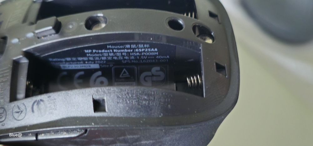 Mouse wireless HP Travel, Bluetooth, Negru