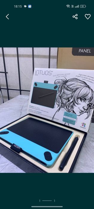 Графический планшет intous draw